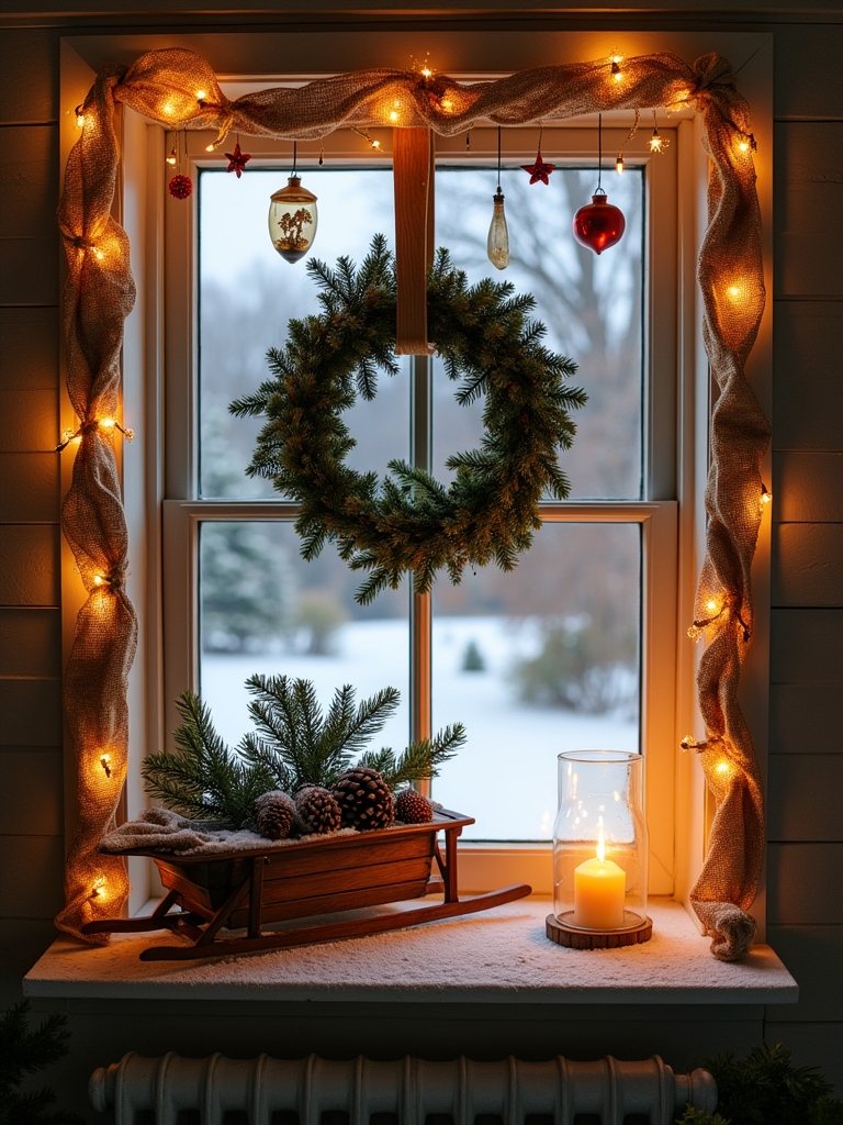 charming holiday window displays