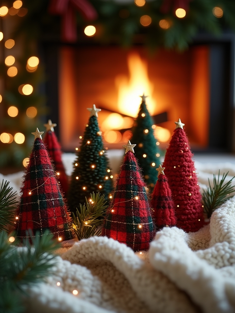 charming mini plaid accents