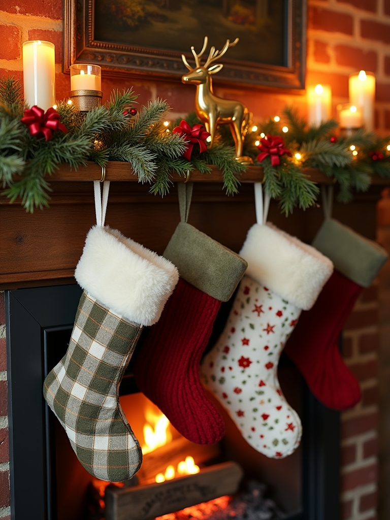 charming retro stocking holders