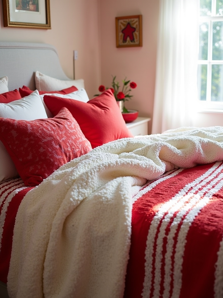 cheerful candy cane decor