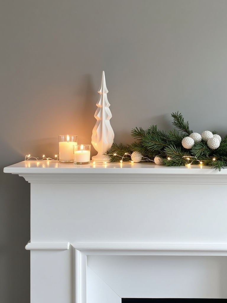 chic minimalist holiday decor