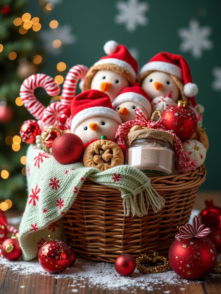 children s festive activity basket