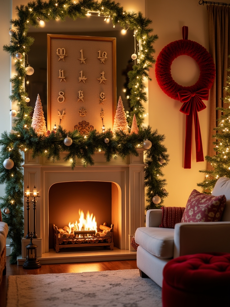 christmas countdown calendar creation