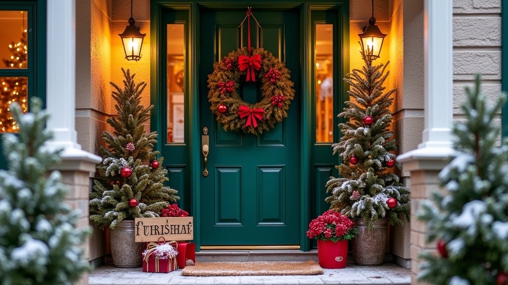 christmas door decoration ideas