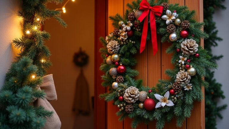 christmas wreaths for porch