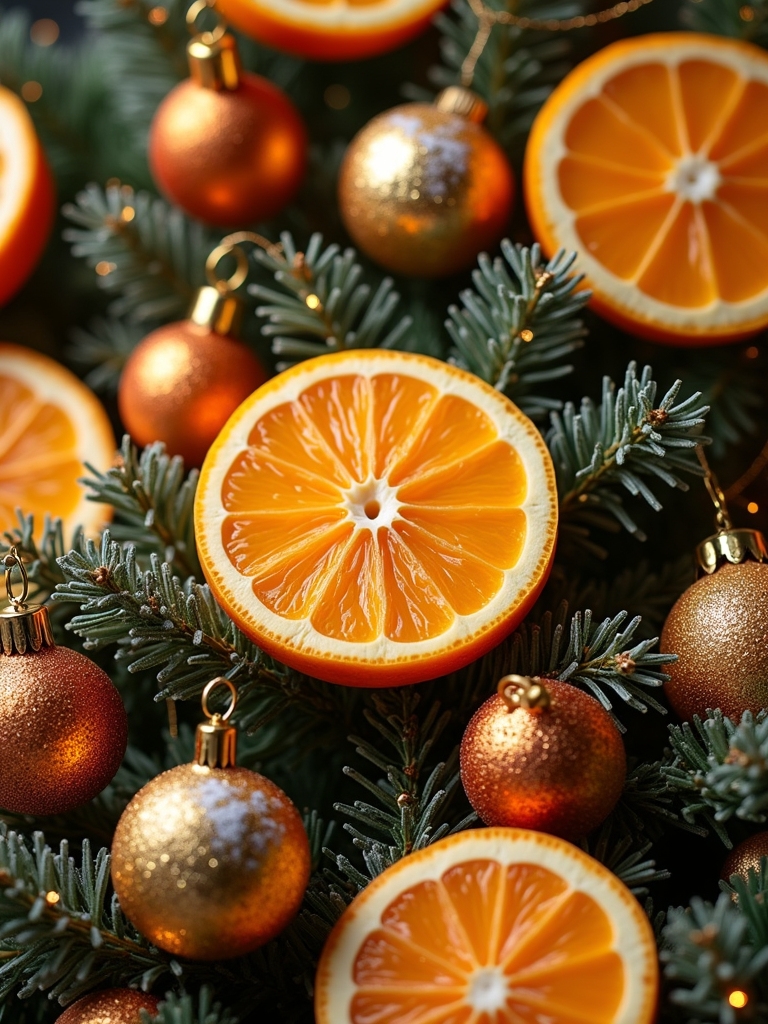 citrus inspired festive countdown