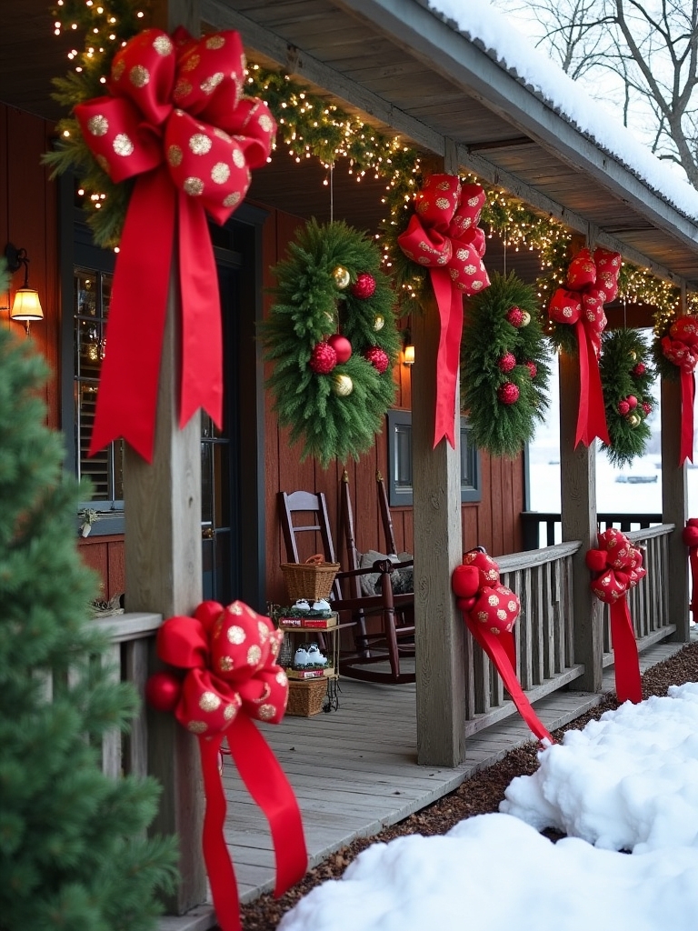 colorful bows for holidays