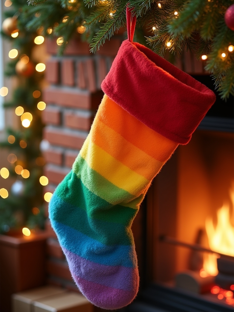 colorful festive holiday cheer