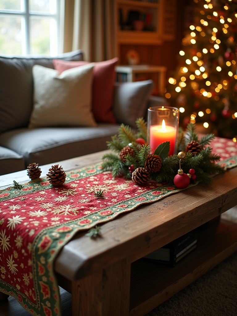colorful festive table decor