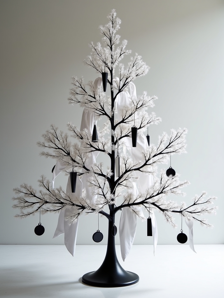 contemporary artistic holiday decor