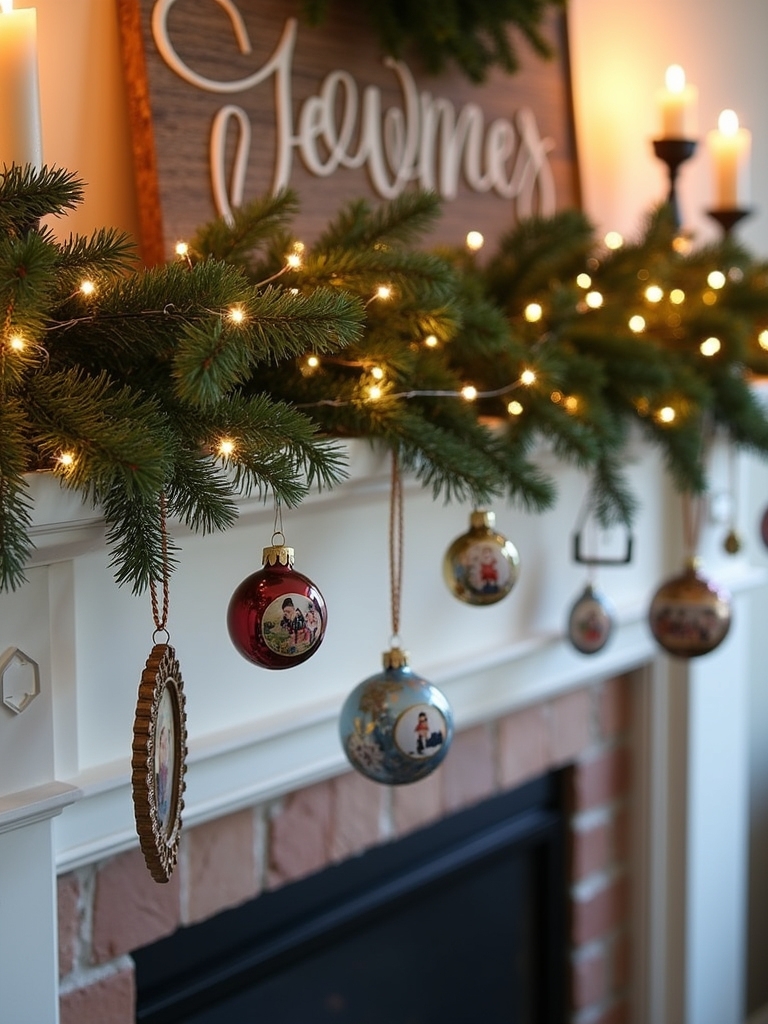 coordinated family ornament collection