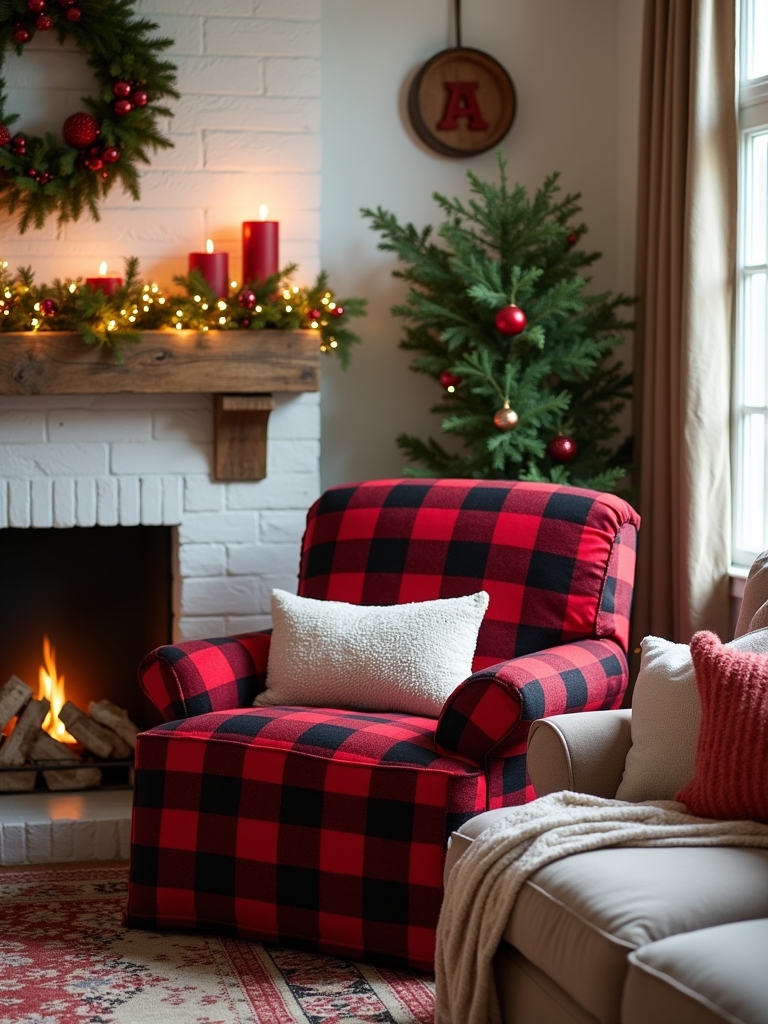 cozy buffalo check transformation