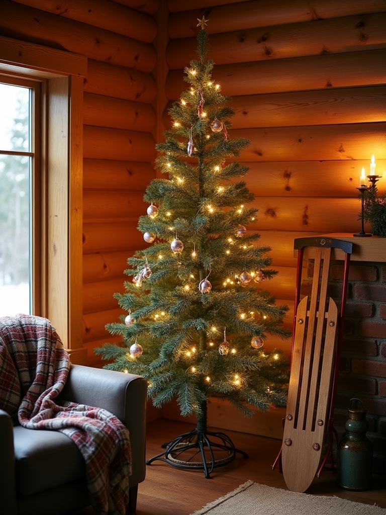cozy cabin christmas decor