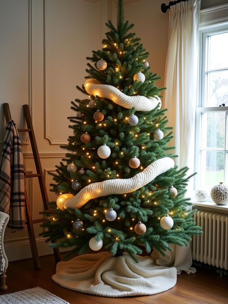 cozy chunky knit garlands