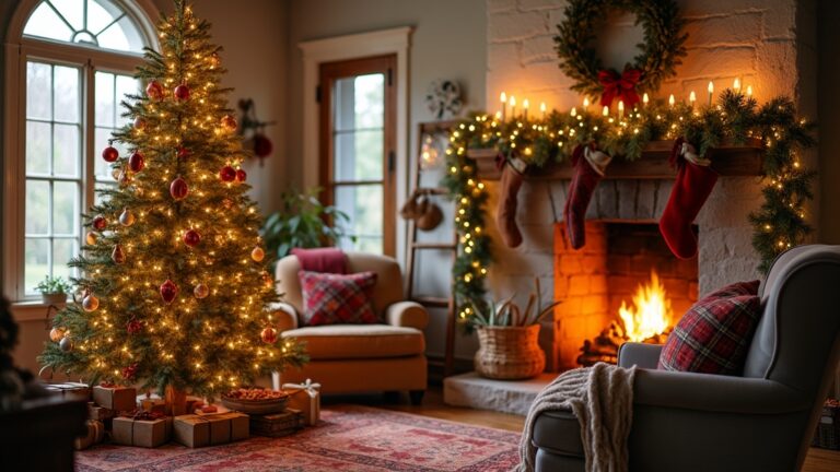 cozy farmhouse christmas decor