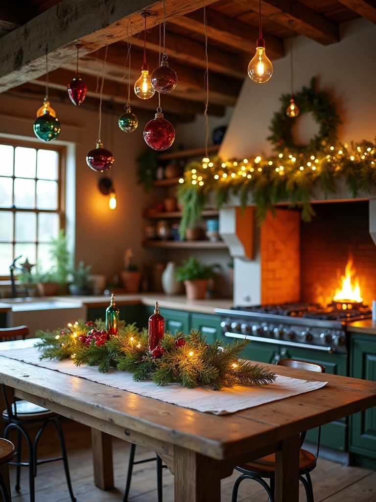 cozy farmhouse vintage ornaments