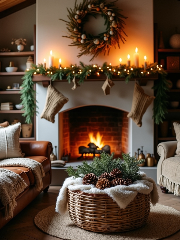 cozy felt and wool decor