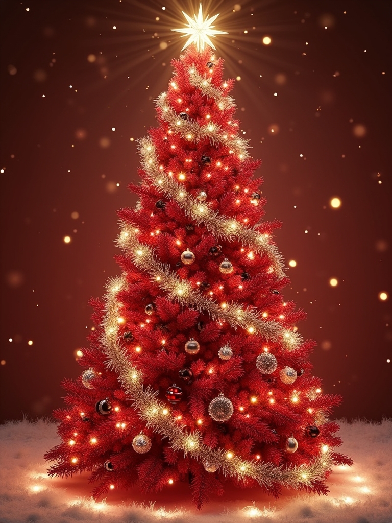 cozy festive red whites