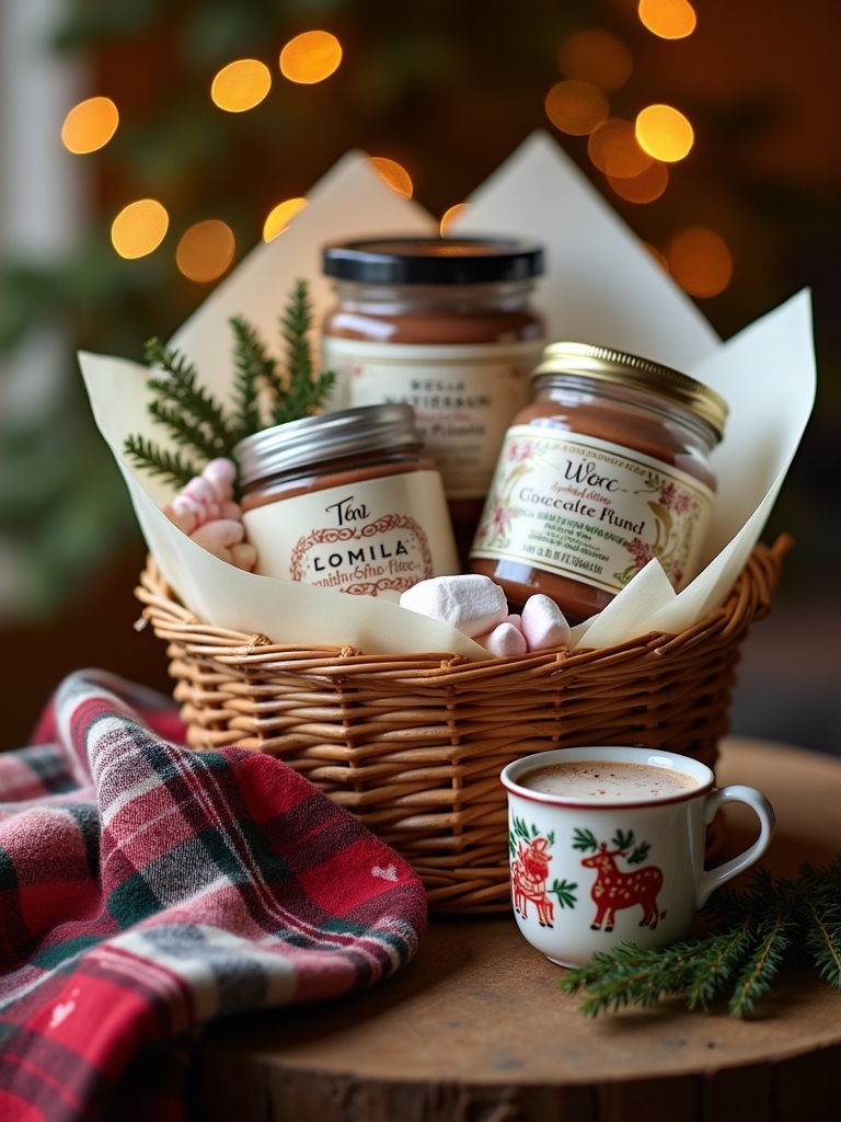 cozy gourmet hot chocolate