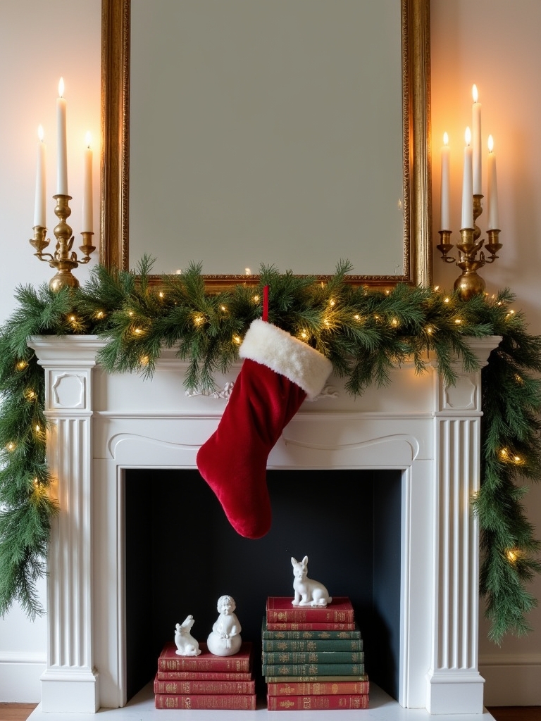 cozy holiday reading nook