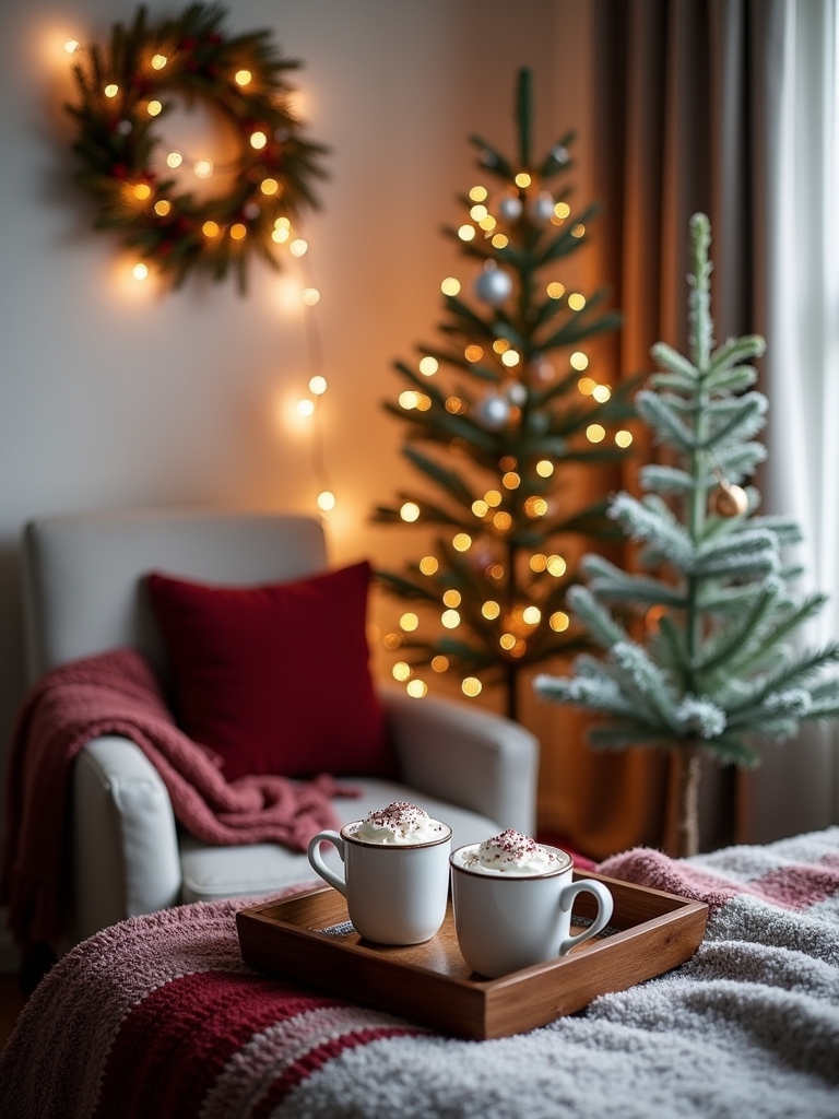 cozy hot cocoa corner