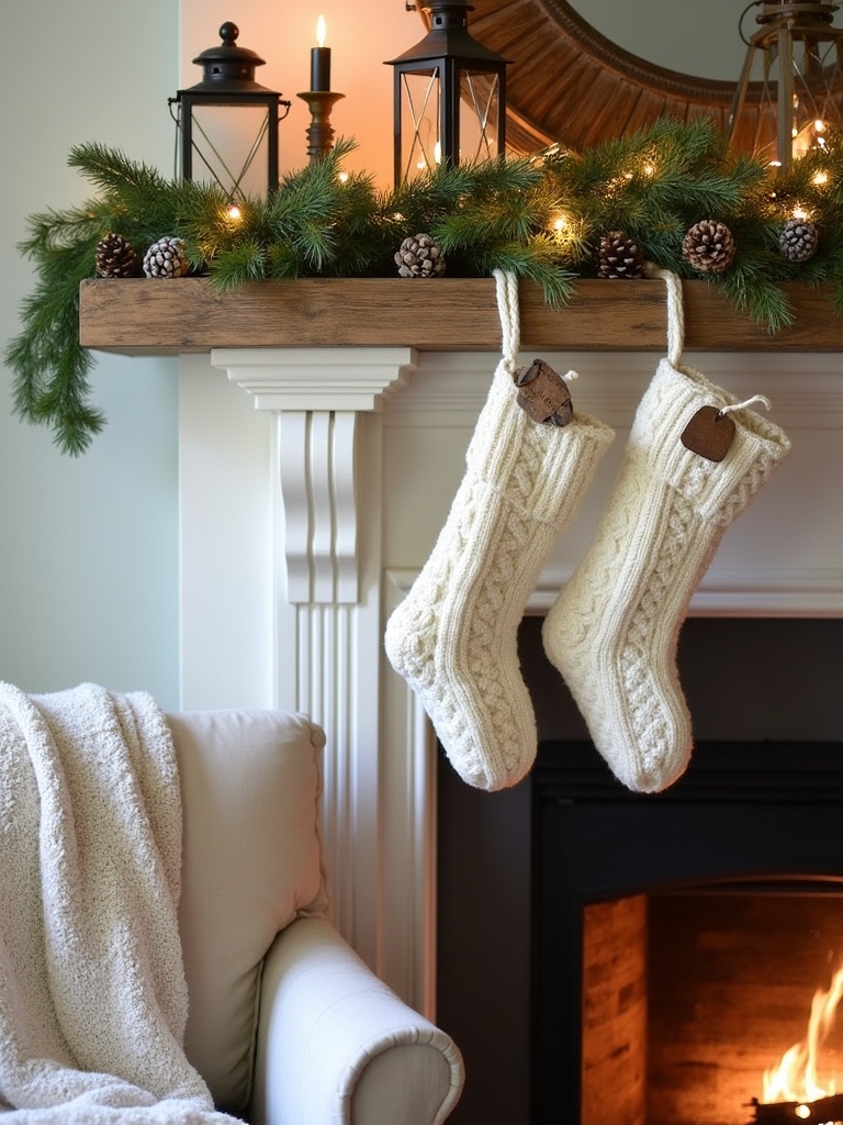 cozy knit christmas decor