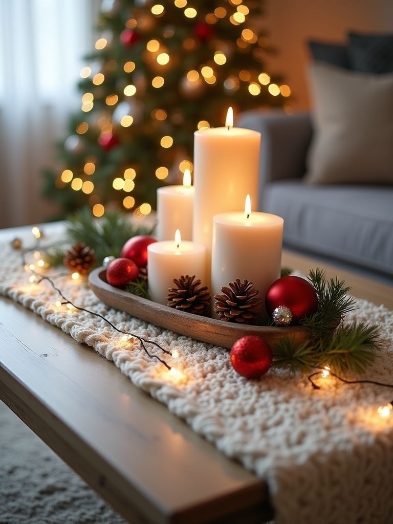 cozy knit holiday decor