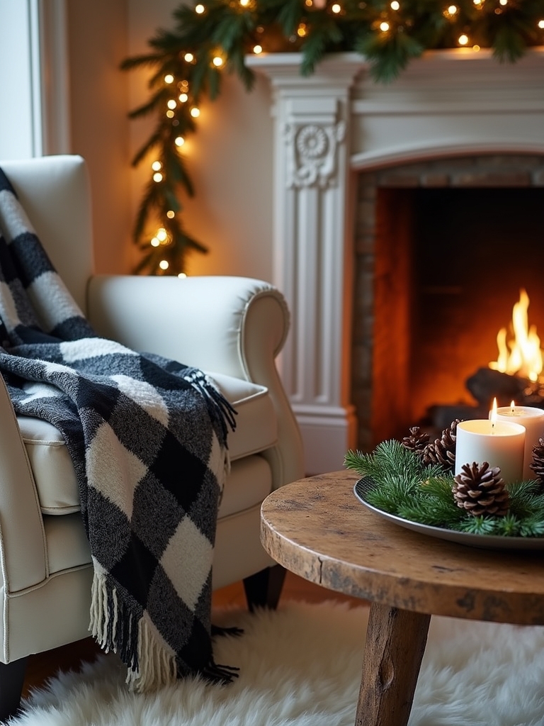 cozy plaid throw blankets