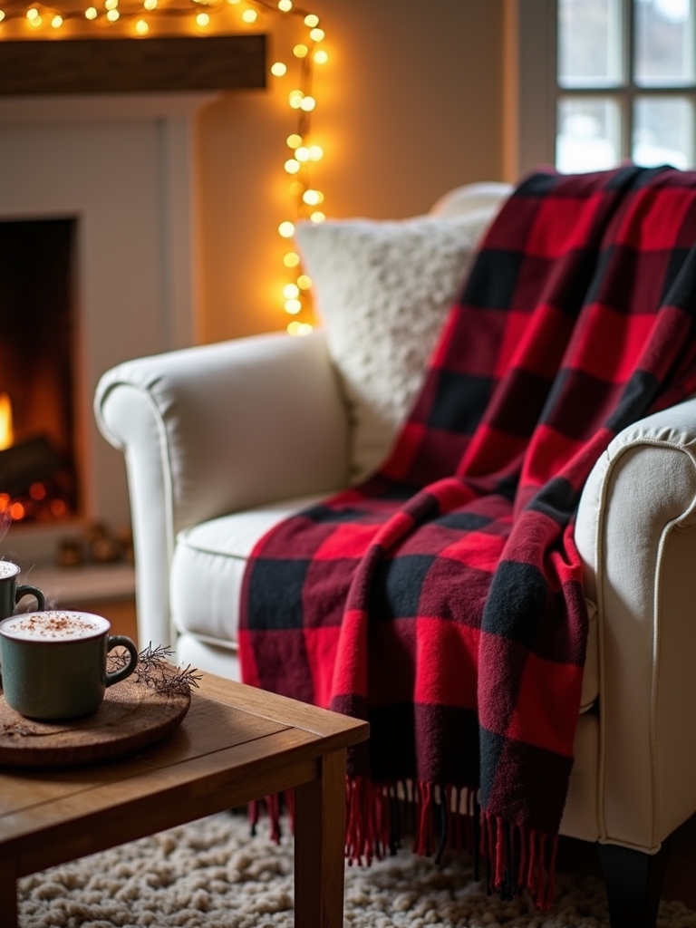 cozy rustic buffalo check