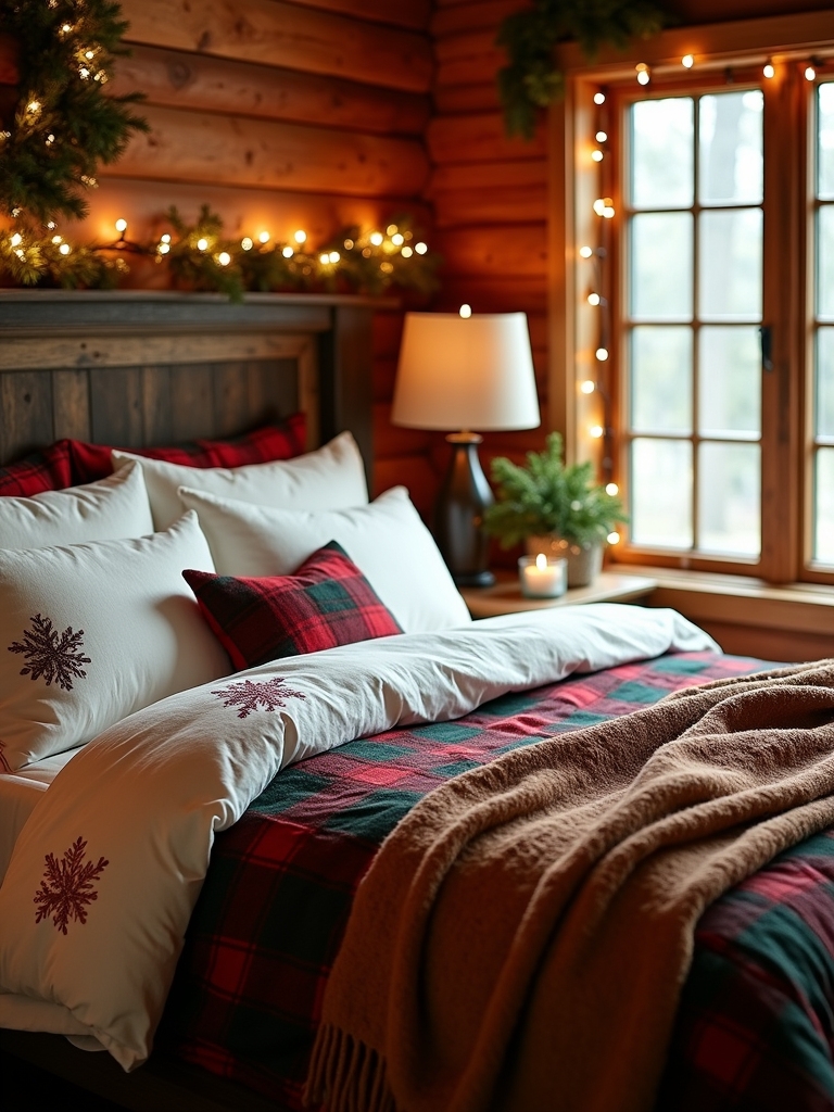 cozy rustic cabin bedding