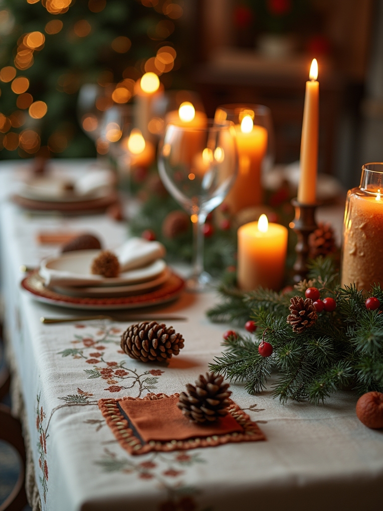 cozy rustic holiday decor