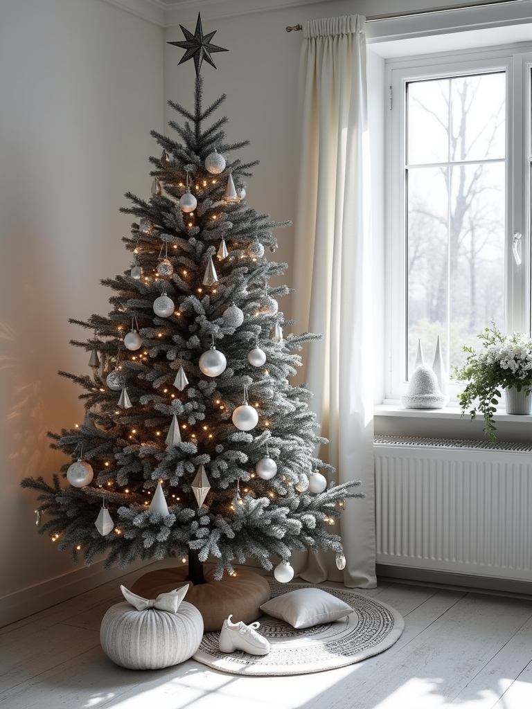 cozy scandinavian holiday decor
