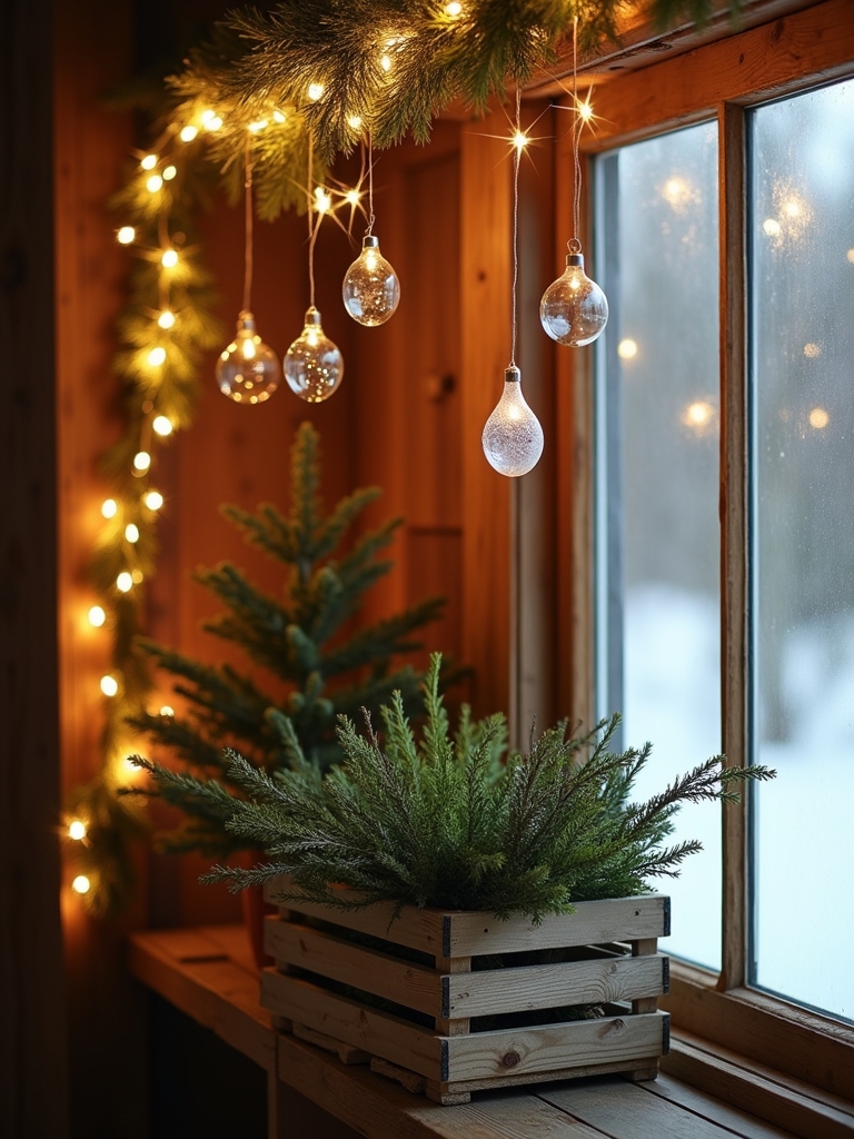 cozy string light arrangements