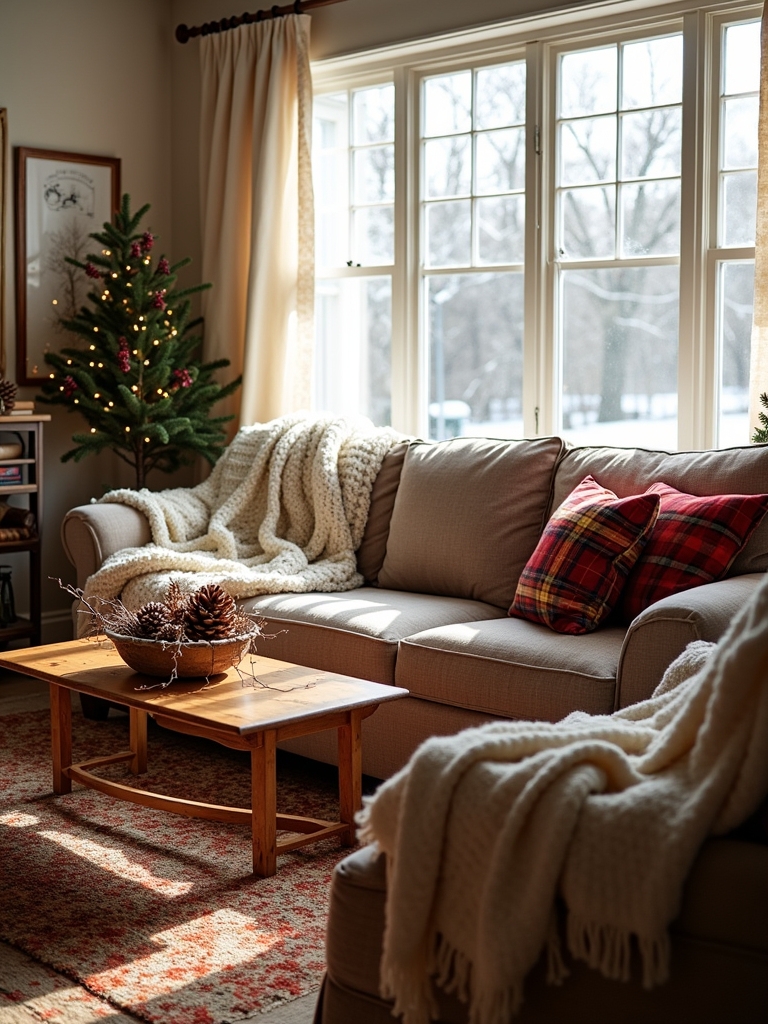 cozy textile layering ideas