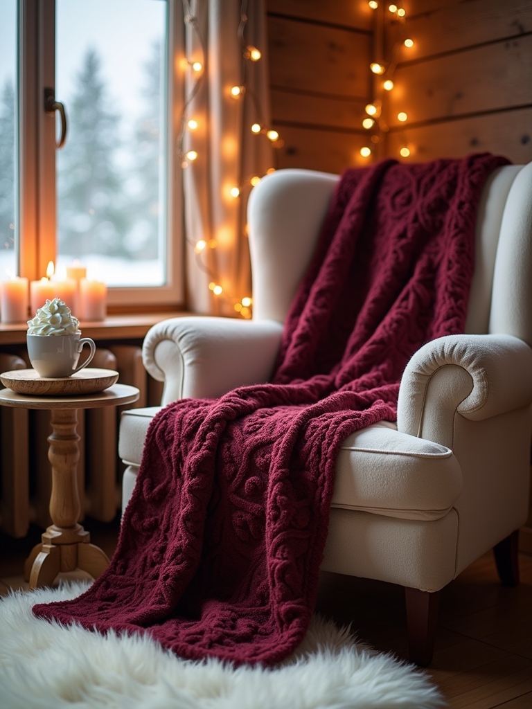 cozy textured throw ideas