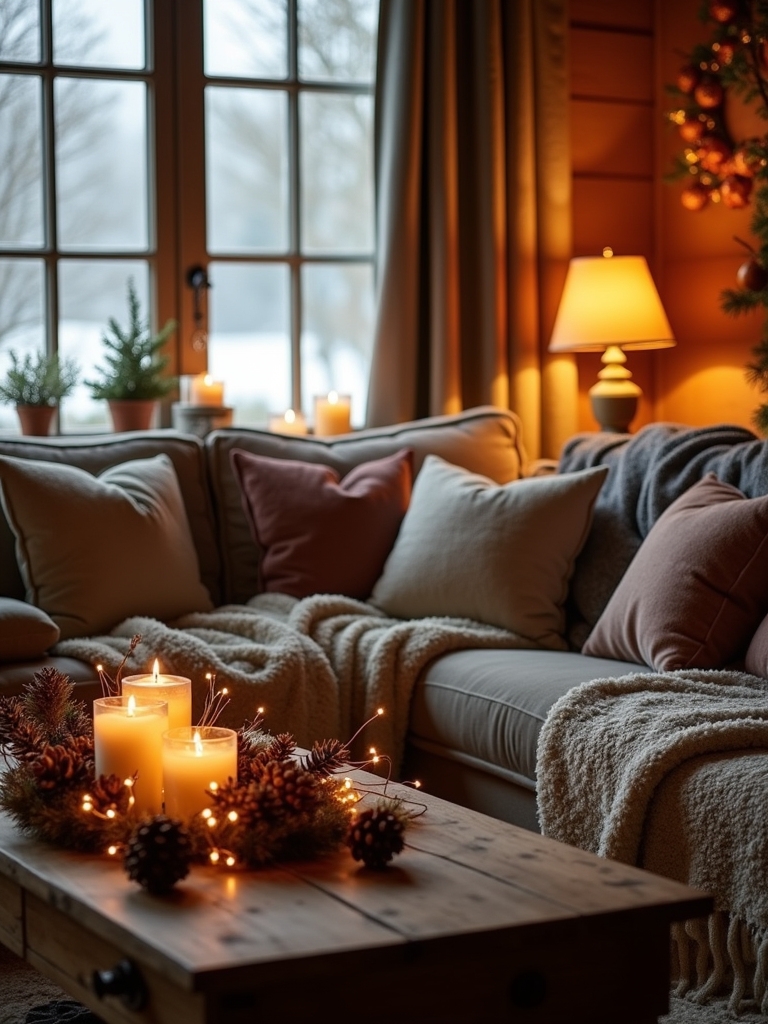 cozy warm lighting atmosphere