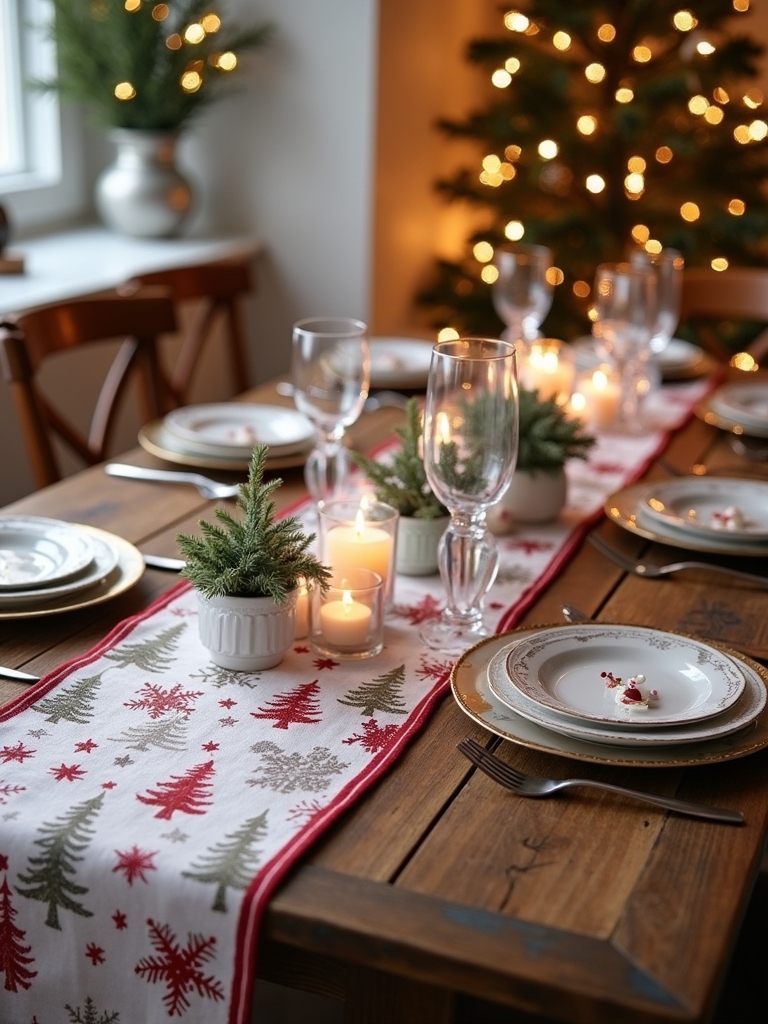 cozy winter flannel decor