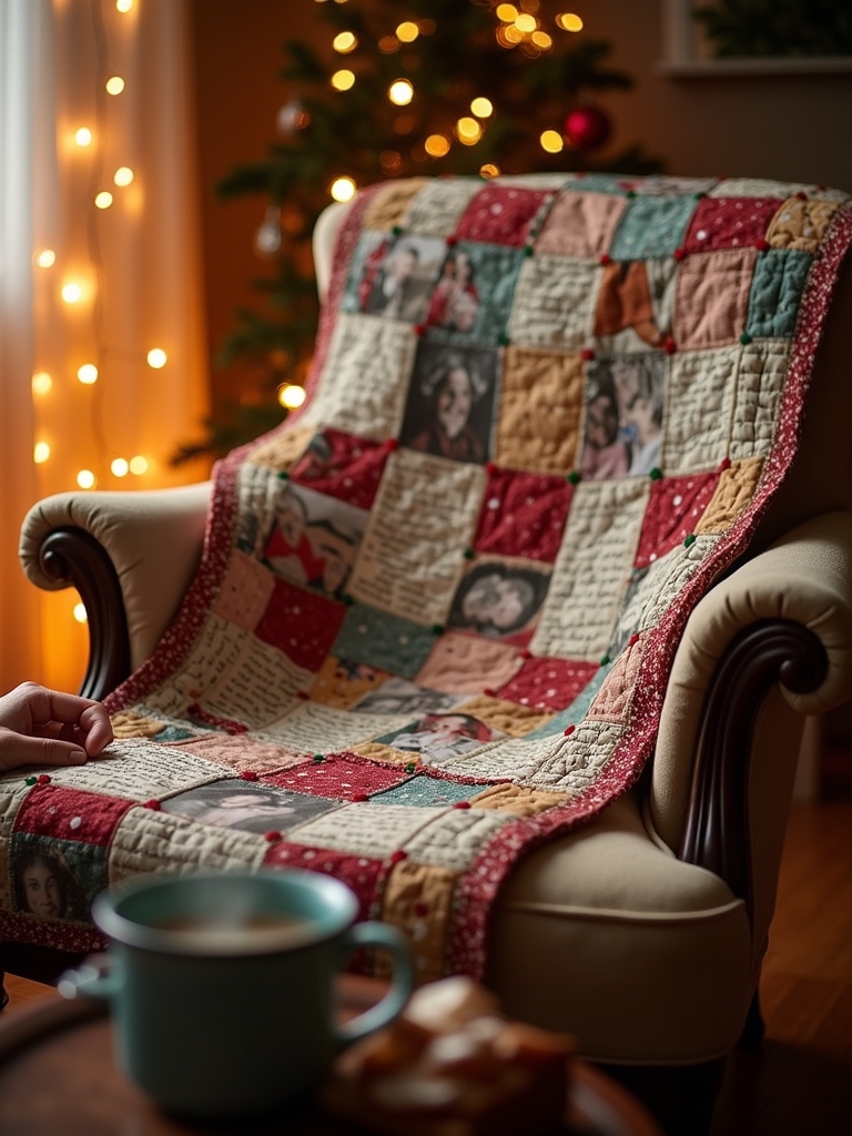 create personalized memory quilts