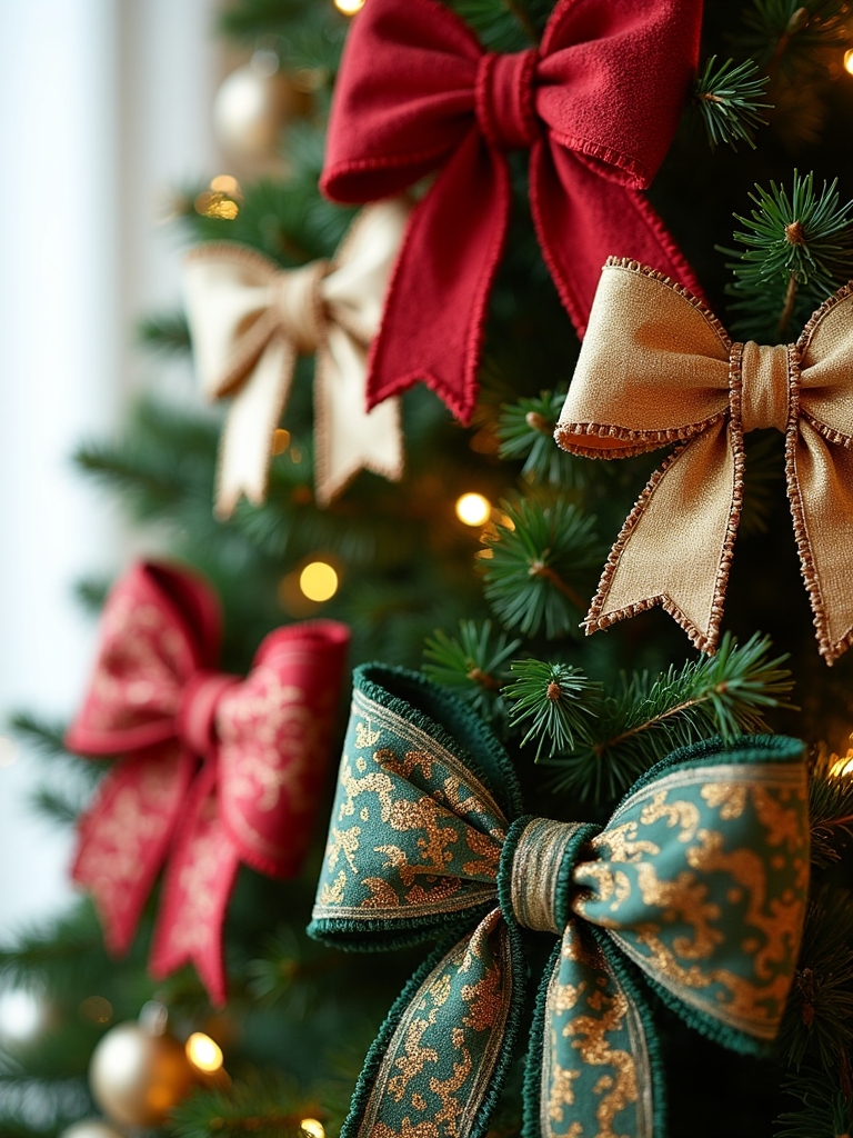 creative sustainable fabric bows