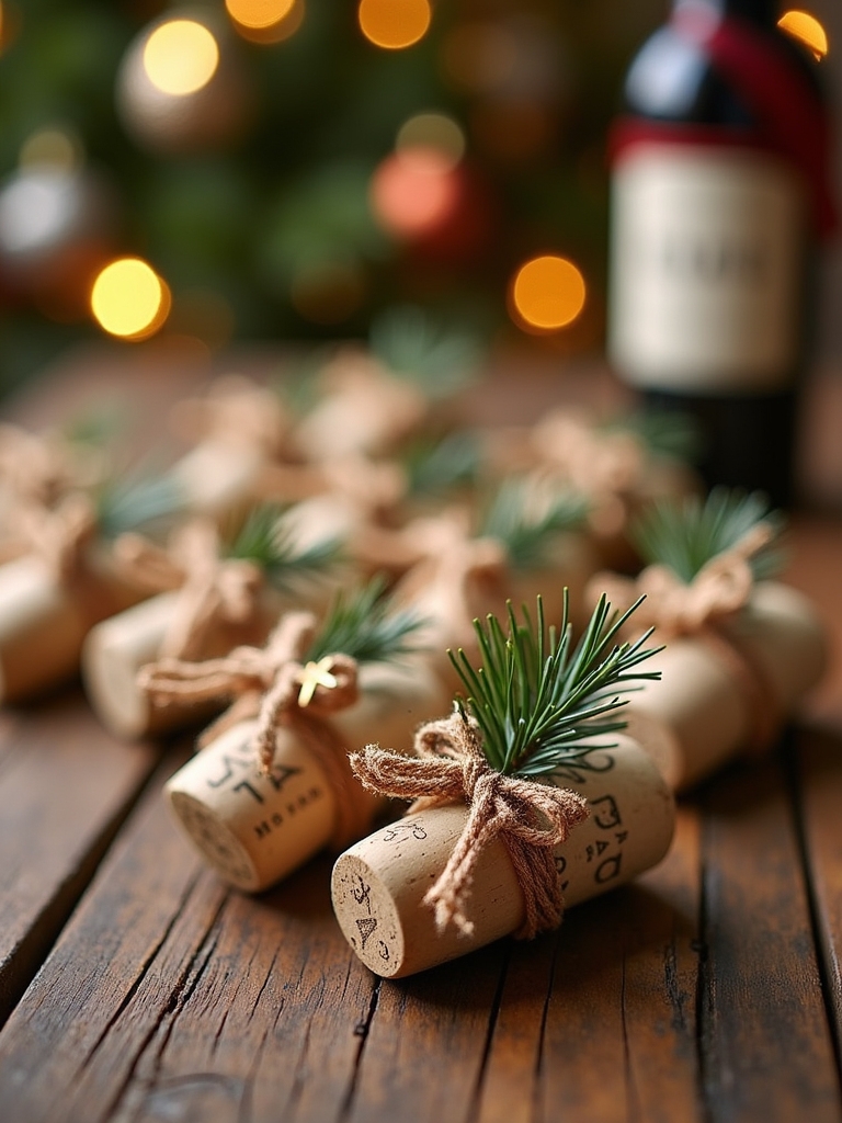 creative wine cork tags