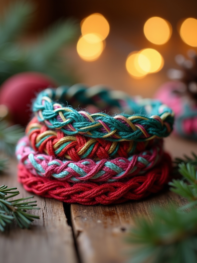 diy colorful friendship bracelets