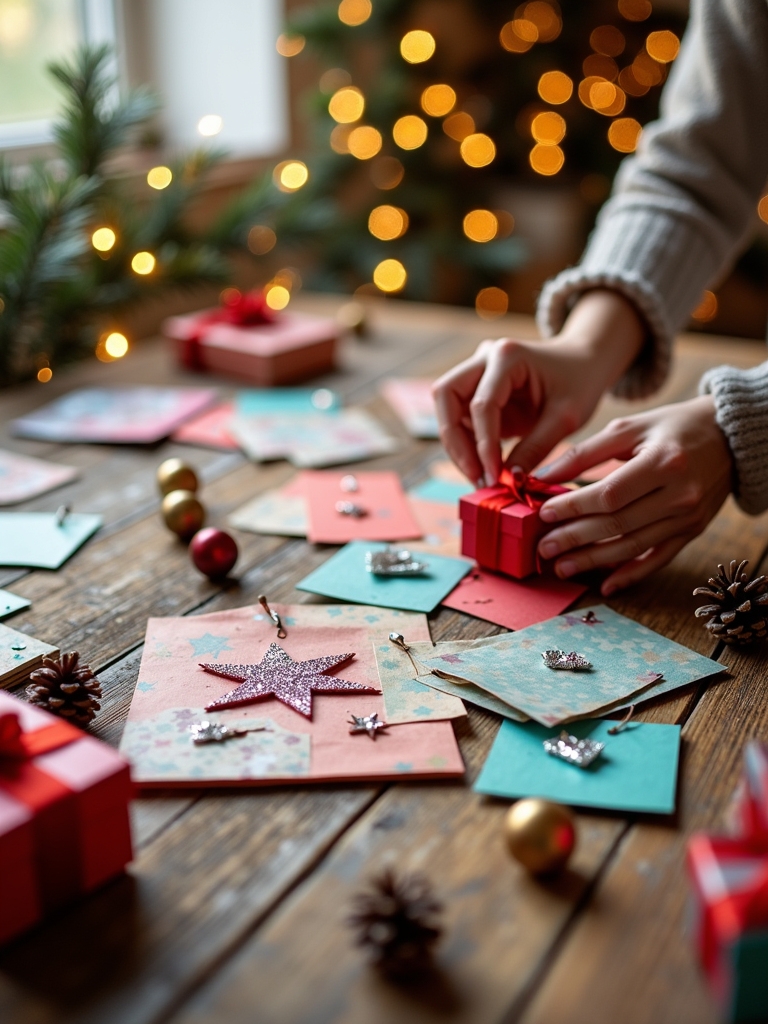 diy festive advent surprises