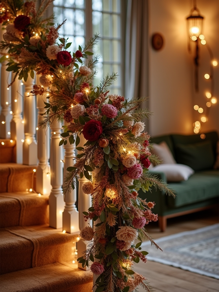 dried flower garland ideas