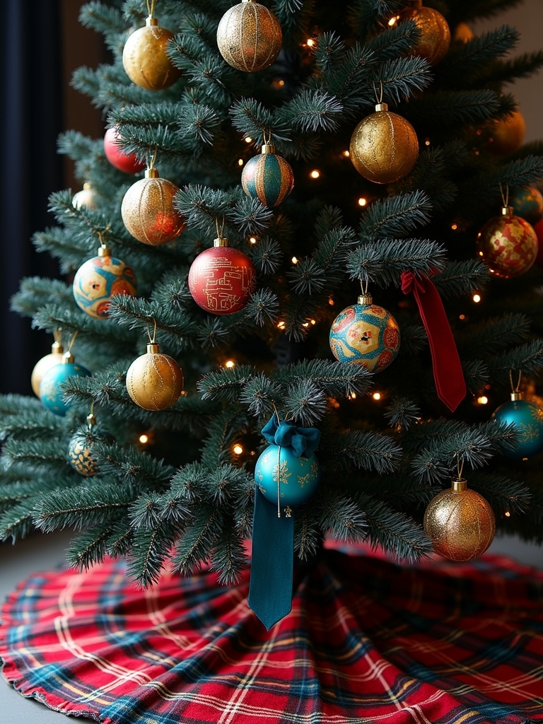 dynamic black christmas tree