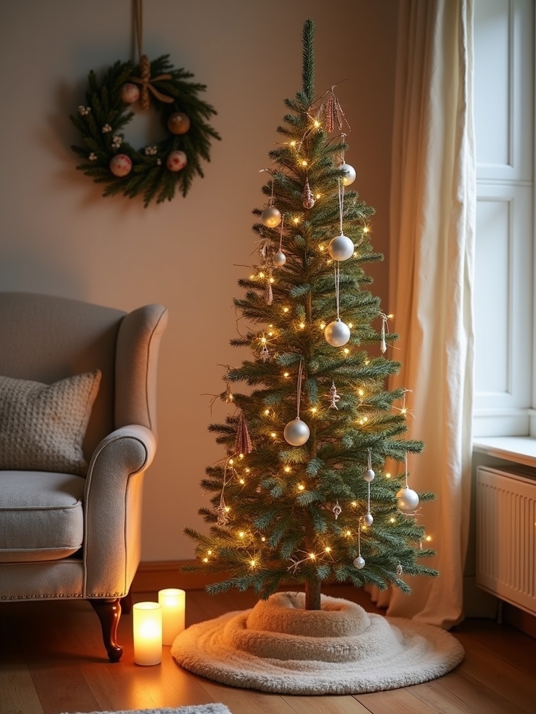 eco friendly slim christmas trees