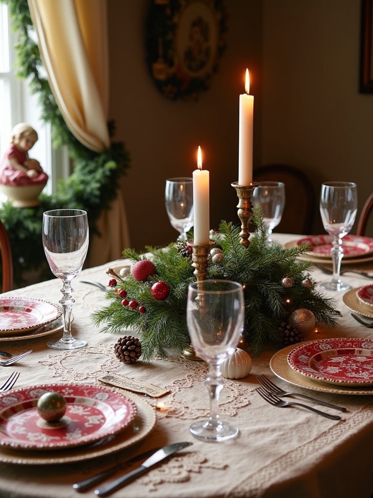 elegant festive table settings