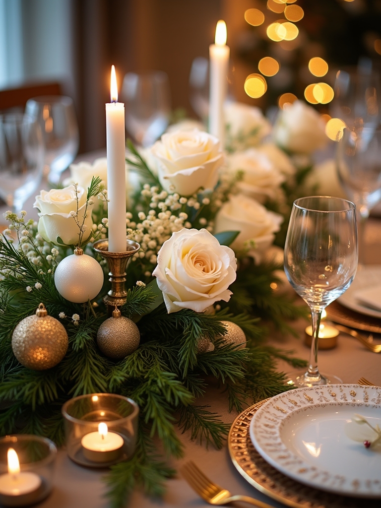 elegant gold and white