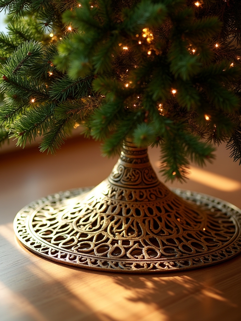 elegant intricate tree collar