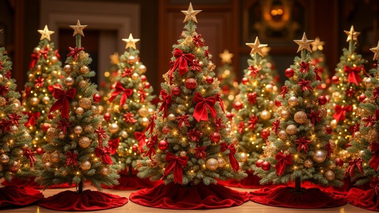 elegant red and gold christmas