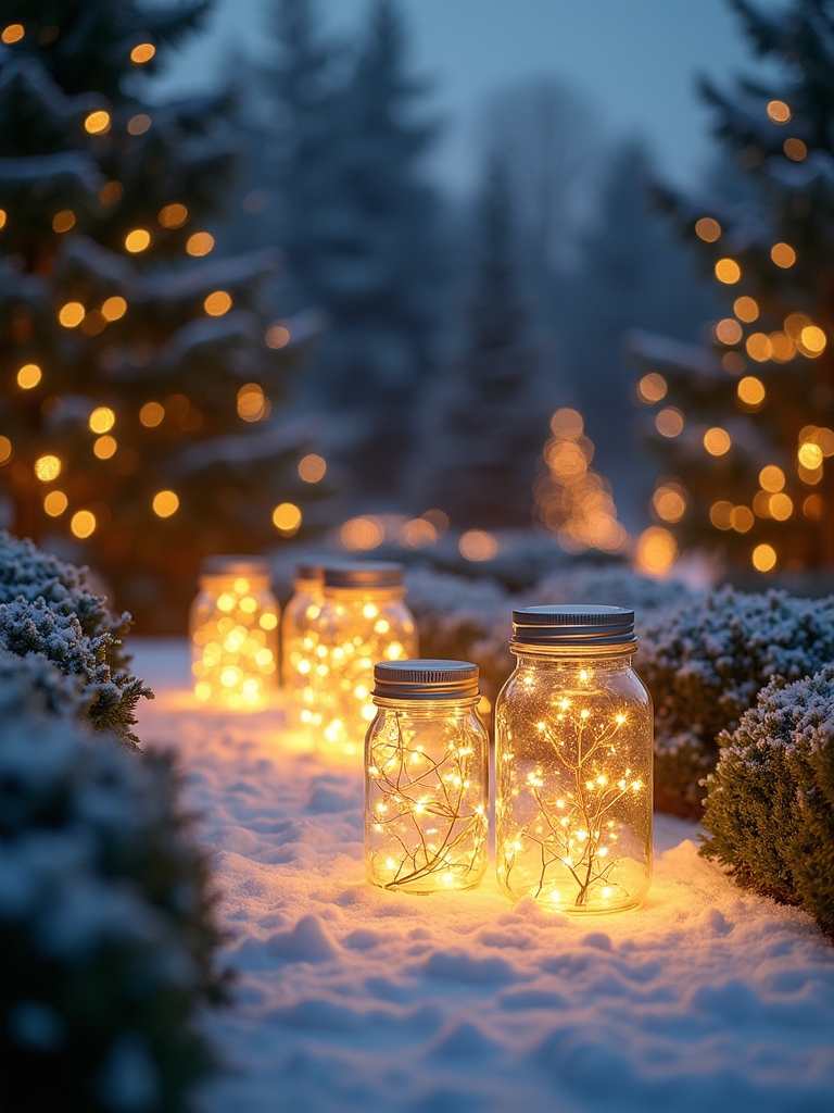 enchanting fairy light jars